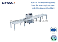 Aluminum and Fiber  LED Strip Separating Machine with 4 Groups Blade Separating