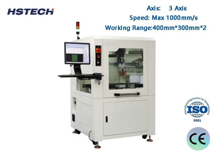 3 Axis LED Source Timing Blet Visual Glue Dispensing Machine With PEPPERL And FUCHS