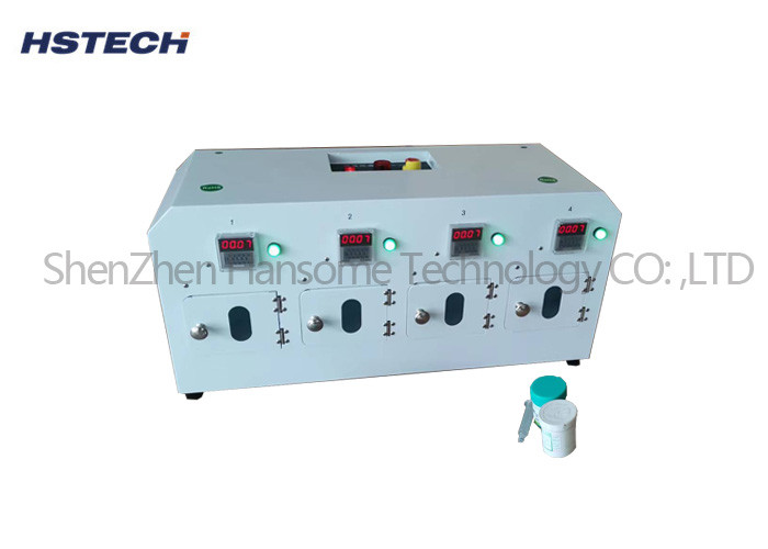 4 Tanks Fully Automatic Timed Solder Paste Rewarming Machine For Temperature