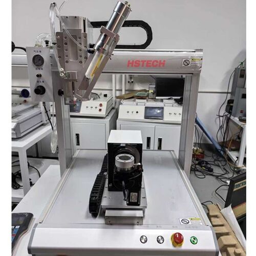 Son şirket haberleri Masaüstü AB yapıştırıcı dağıtım robotu