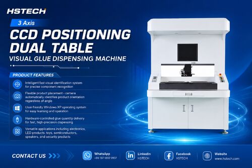 Son şirket blogları hakkında Yüksek Hassasiyetli Elektronik Üretimi için CCD Konumlandırma Çift Masalı Görsel Tutkal Dağıtım Makinesi