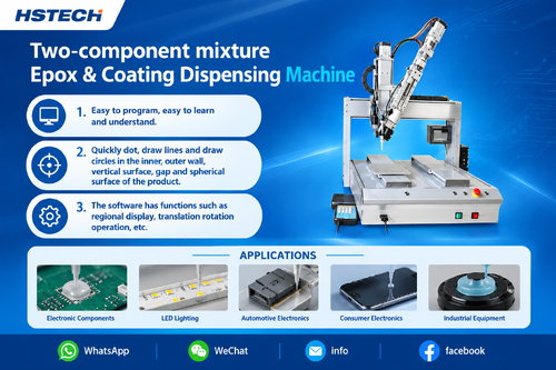 Son şirket blogları hakkında New Table‑Top Two‑Component AB Glue Dispensing Machine Released for Precision Industrial Adhesive Applications