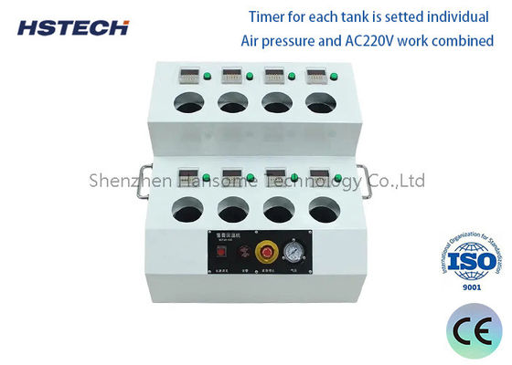 İyi bir fiyat. Standart şişe için 8 Tank Solder Paste Çıkarma Makinesi çevrimiçi