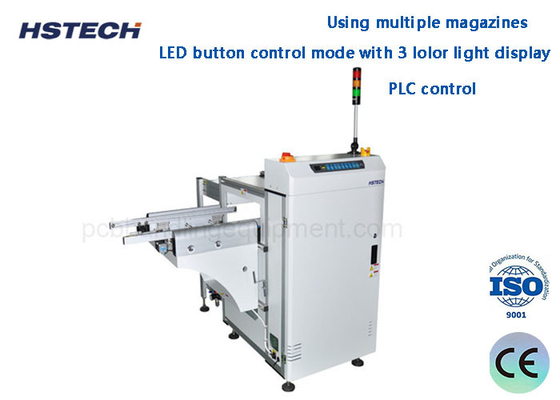 İyi bir fiyat. SMT Line SS304 20M/Min 40mm Pitch SMEMA Uyumlu Anti-tozlu PCB Yükleyici Makinesi çevrimiçi