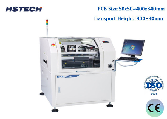 İyi bir fiyat. GKG SMT Stencil Printer Makine Pencere İşlem Kulesi Işığı 0.01mm Doğruluk Otomatik Stencil Printer çevrimiçi