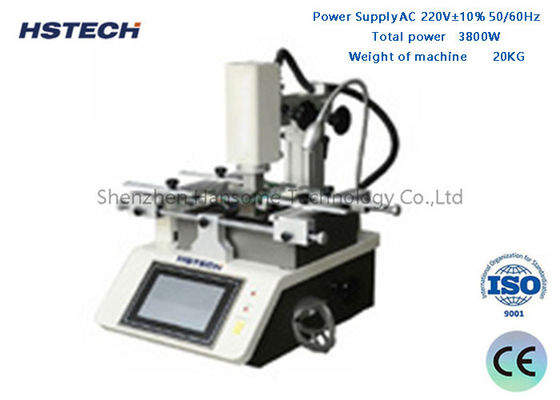 İyi bir fiyat. Endüstriyel dokunmatik ekran Bağımsız 3 Isıtma Bölgesi CE Sertifikasyonlu BGA Dönüştürme İstasyonu çevrimiçi