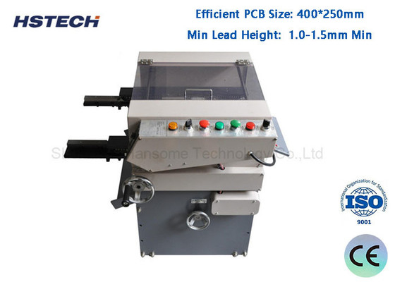 İyi bir fiyat. 4HP SS PCB Kurşun Kesme Makinesi 250mm Genişliği AC220V Otomatik PCB Kurşun Kesme Makinesi çevrimiçi