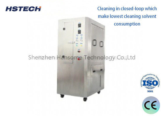 İyi bir fiyat. Yüksek Kaliteli SUS 304 Paslanmaz Çelik Makine 3 Seviye Filtre Sistemi SMT Şablon Temizleme Makinesi çevrimiçi