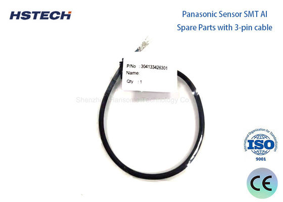 İyi bir fiyat. Panasonic AI Makine Parçası 304133426301 SMT Makine Parçası için 3 Pin Kablı Sensör çevrimiçi