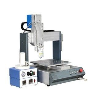 İyi bir fiyat. Masaüstü 3 Eksenli PUR Yapıştırıcı dağıtım makinesi 300mm/s Hız ve 0.02mm Tekrarlama Doğruluğu ile çevrimiçi