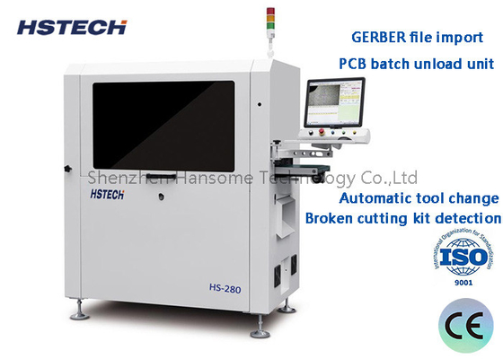 İyi bir fiyat. Almanya Sycotec Spindle Inline Otomatik PCB Router Makinesi çevrimiçi