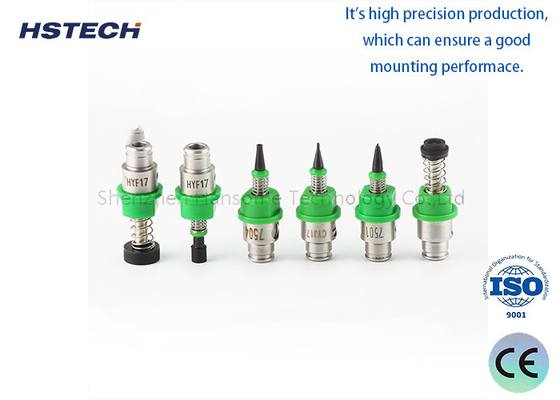 İyi bir fiyat. JUKI 2000,E36027290A0 için SMT Nozzle 503, Gümüş ve Yeşil,31x16mm,Tungsten Çelik + Kauçuk + Seramik çevrimiçi