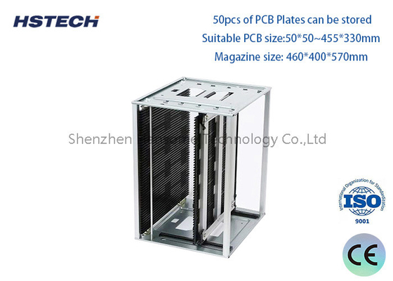 İyi bir fiyat. Yüksek sıcaklıklı Metal ESD PCB SMT Dergi Rack çevrimiçi