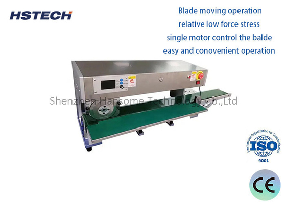 İyi bir fiyat. Çift Koruyucu Aygıt V kesimli PCB Kesme Makinesi Blade Miving PCB Separator çevrimiçi