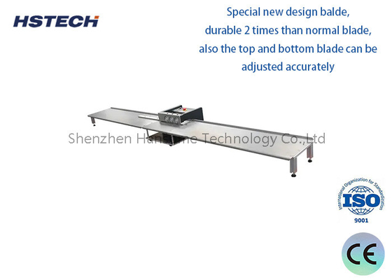 İyi bir fiyat. Yüksek hassasiyet 4 Grup Blade Alüminyum ve Bakır PCB Depaneling Equipment çevrimiçi