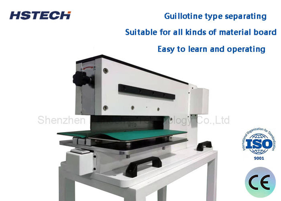 İyi bir fiyat. Yeni Durumlu PCB Depaneling Equipment Güçlü Düşük Gerginlik V Kesim Doğrusal Blade Pneumatik PCB Ayrılatma Makinesi çevrimiçi