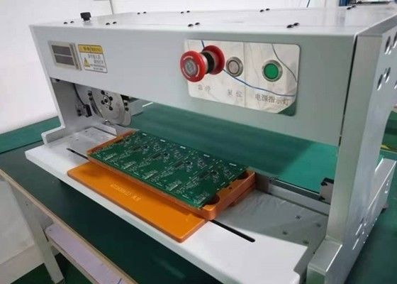 500-800μM PCB panelleri temizleme ekipmanları düşük kuvvetli gerginlik hareketli dairesel bıçak AC 110/220V