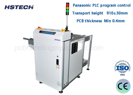 LED Düğme Kontrol Modu 3 Lolor Işık Ekranı 40mm Pitch 20M/Min 90 Derece PCB Dergisi Açıcı