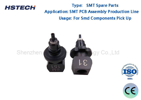 İyi bir fiyat. 31 YAMAHA SMD Nozzle KMO-M711A-02X SMT Makinesi YV100-II Çip Monter için çevrimiçi