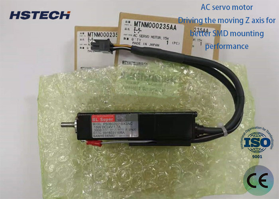 İyi bir fiyat. SMT Makine Parçaları Panasonic CM402 CM602 N510042737AA 15W Z Eksenli AC Servo Motor çevrimiçi