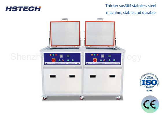 İyi bir fiyat. 77L SUS304 Ultrasonik Temizleyici w / 3000W Isıtma Gücü ve Şuşulama Sistemi çevrimiçi