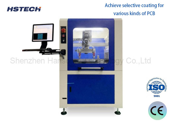 İyi bir fiyat. 1 püskürtme ve 1 dağıtım valfi 3Axis PCBA SMT Sahne arkası için seçkin kaplama makinesi çevrimiçi