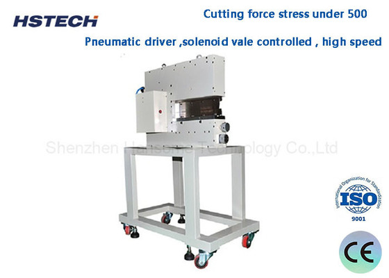 İyi bir fiyat. V-CUT PCB Pneumatik PCB Depanelizer, kolay çalıştırma için ayarlanabilir bıçak yüksekliği ile çevrimiçi