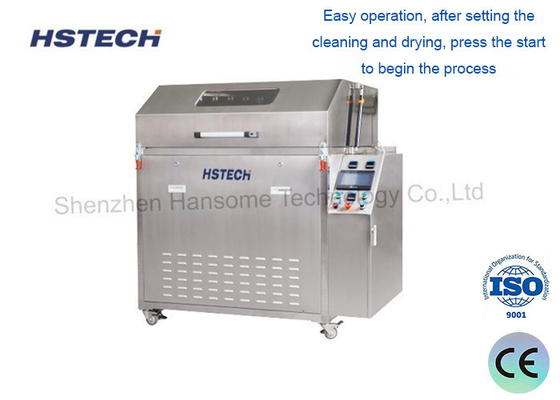 İyi bir fiyat. Alkol Solvent & 3 Seviye Filtre Sistemi ile Yüksek Kaliteli SMT Stencil Cleaner Model HS-600 çevrimiçi