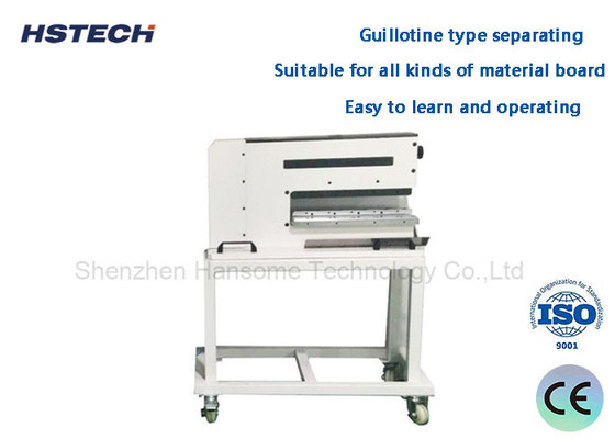 İyi bir fiyat. FR4 Alüminyum Tahta PCB Panelerden Arındırma Ekipmanı Pnömatik Sürümlü Doğrusal Blade Separator HS-310L çevrimiçi