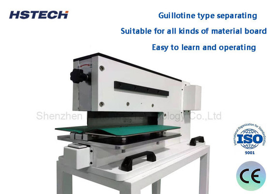 İyi bir fiyat. Yeni Durumlu PCB Depaneling Equipment Güçlü Düşük Gerginlik V Kesim Doğrusal Blade Pneumatik PCB Ayrıştırma Makinesi HS-310 çevrimiçi