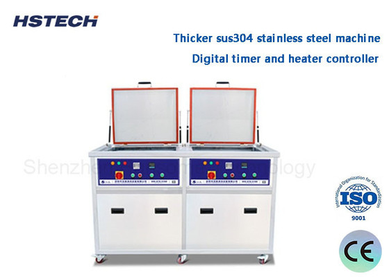 İyi bir fiyat. AC380V 77L SUS Paslanmaz Çelik 3000W Isıtma Gücü Ultrasonik Temizleme Makinesi HS-2030H çevrimiçi