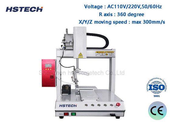 İyi bir fiyat. AC 220V/110V Otomatik Lehimleme Robotu Öğretim Kolye 220V Dönüş Ekseni 50/60Hz HS-S331R çevrimiçi