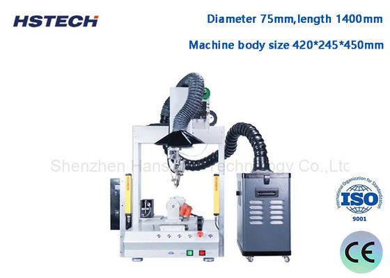 Hava Arıtma için Duman Temizleyici ile Otomatik Masaüstü Lehimleyici Robot HS-S331RA