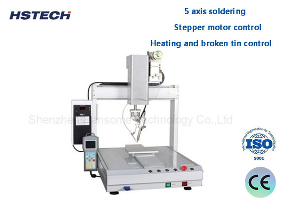 İyi bir fiyat. Tek İstasyonlu Masaüstü Otomatik Lehimleme Makinesi 0.6 ~ 1.0mm Lehimleyici Tel İşleme Tarihi HS-S331R çevrimiçi