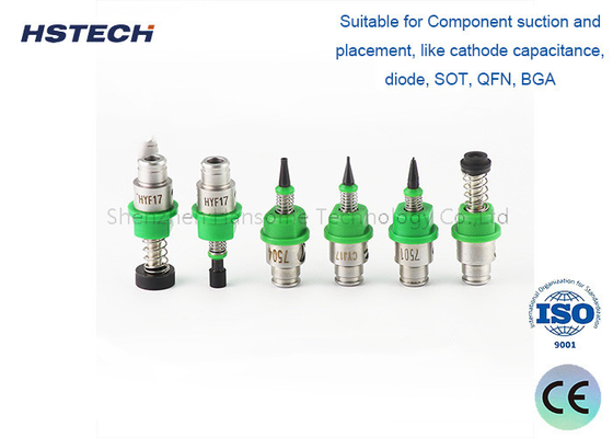 İyi bir fiyat. JUKI 2000,E36027290A0,Gümüş ve Yeşil,Tungsten Çelik + Kauçuk + Seramik için SMT Nozzle 503 çevrimiçi