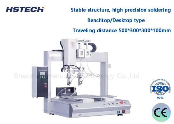 İyi bir fiyat. Benchtop Tipi İşleme Verileri Demir Teneke Otomatik Nokta Çekim Lehimleme Makinesi HS-S5331R çevrimiçi