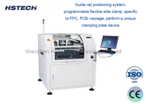İyi bir fiyat. Yüksek Hızlı Lehimleme Yapıştırma Şablon Yazdırma Makinesi, PCB boyutu 400x340mm'ye kadar, 20-40mm Şablon Kalınlığı çevrimiçi