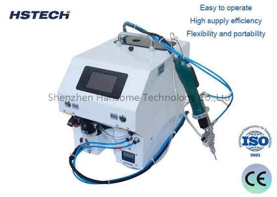 Otomatik vida besleme ile elektronik ürünler için vida bağlama makinesi