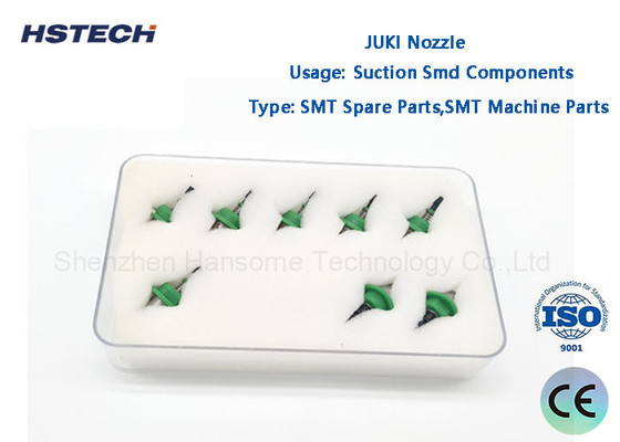 İyi bir fiyat. 503 509 JUKI SMT Nozzle Gri Volfram Temel Yeşil Yansıtıcı Kalıcı SMT Yedek Parçalar çevrimiçi