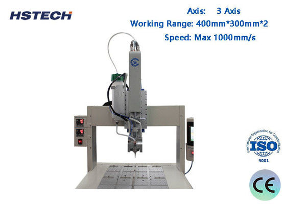Paslanmaz çelik makine gövdesi PC Kontrol 3 Eksen Görsel dağıtım makinesi HS-VD331