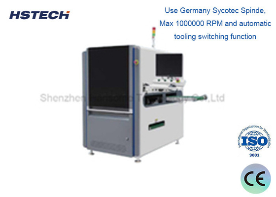 İyi bir fiyat. ATE testi için Sycotec Spindle ile ölçüm düzeyinde ışık kaynağı PCB yönlendirici makinesi çevrimiçi