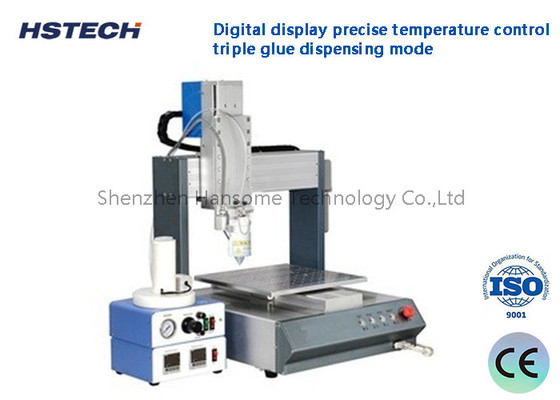 İyi bir fiyat. X/Y/Z Çalışma aralığı 300/300/100mm Yüksek hassasiyetli çalışma için yapıştırıcı dağıtım makinesi çevrimiçi