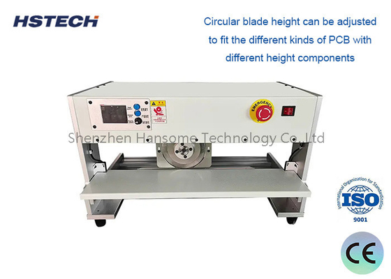 İyi bir fiyat. Endüksiyon fonksiyonu ile dayanıklı Blade V-Cut PCB Depaneling Equipment Cutter Machine çevrimiçi