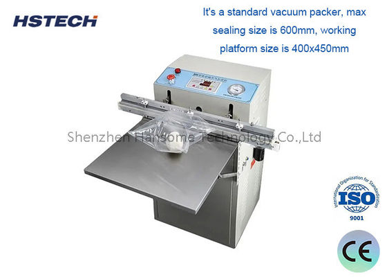 İyi bir fiyat. Yerde duran, yüksekliği ayarlanabilir ve kendini algılayabilen dış vakum paketleyici, en fazla 600 mm mühürleme boyutu çevrimiçi
