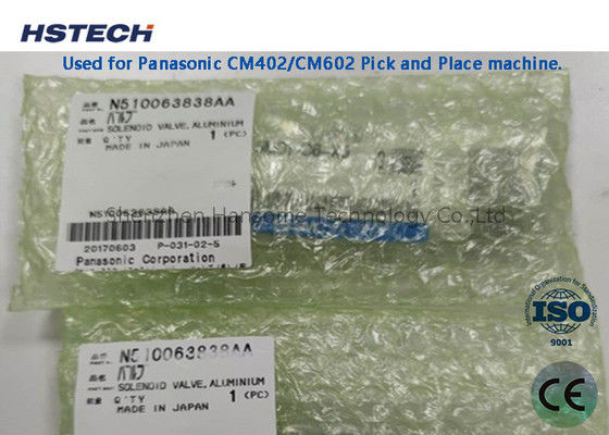 İyi bir fiyat. N510063838AA KXF0DR6AA00 Alüminyum Alaşımlı SMT Makine Panasonic Solenoid Valf çevrimiçi