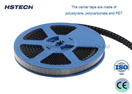 İyi bir fiyat. SMD LED Chip 4-104mm genişliğinde siyah renkli baskılı taşıyıcı bant çevrimiçi