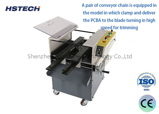 İyi bir fiyat. Yüksek istikrarlı SMT Makine Parçaları AC380V 8/10 inç Blade 3600rpm PCB Kurşun Kesme Makinesi çevrimiçi