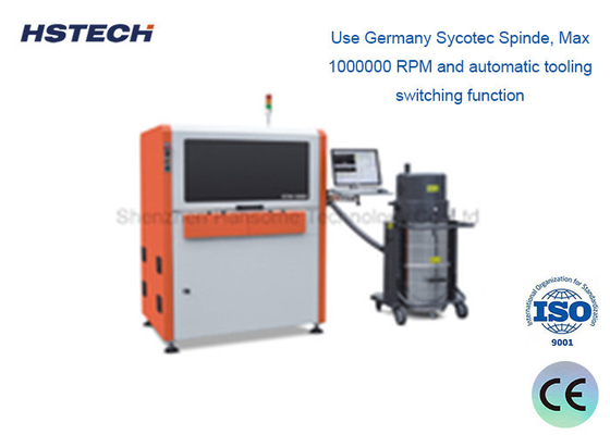 İyi bir fiyat. 100000 RPM Spindle CCD Sistemi ATE Test Hatı için Inline PCB Depaneling Router Makinesi çevrimiçi