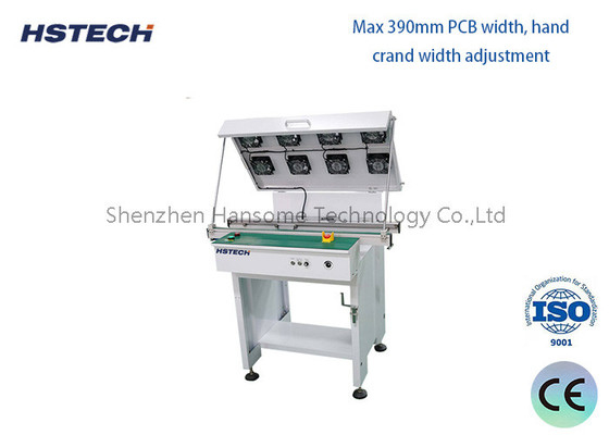 İyi bir fiyat. Maks 390mm SMT Konveyör PCB Genişliği SMEMA ESD Düz Kemerli Sinyal PCB İşleme Ekipmanı çevrimiçi