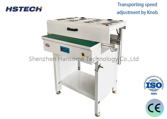 İyi bir fiyat. ESD Flat Belt Conveyor PCB Taşıma Ekipmanı SMEMA Standartıyla Uyumludur çevrimiçi